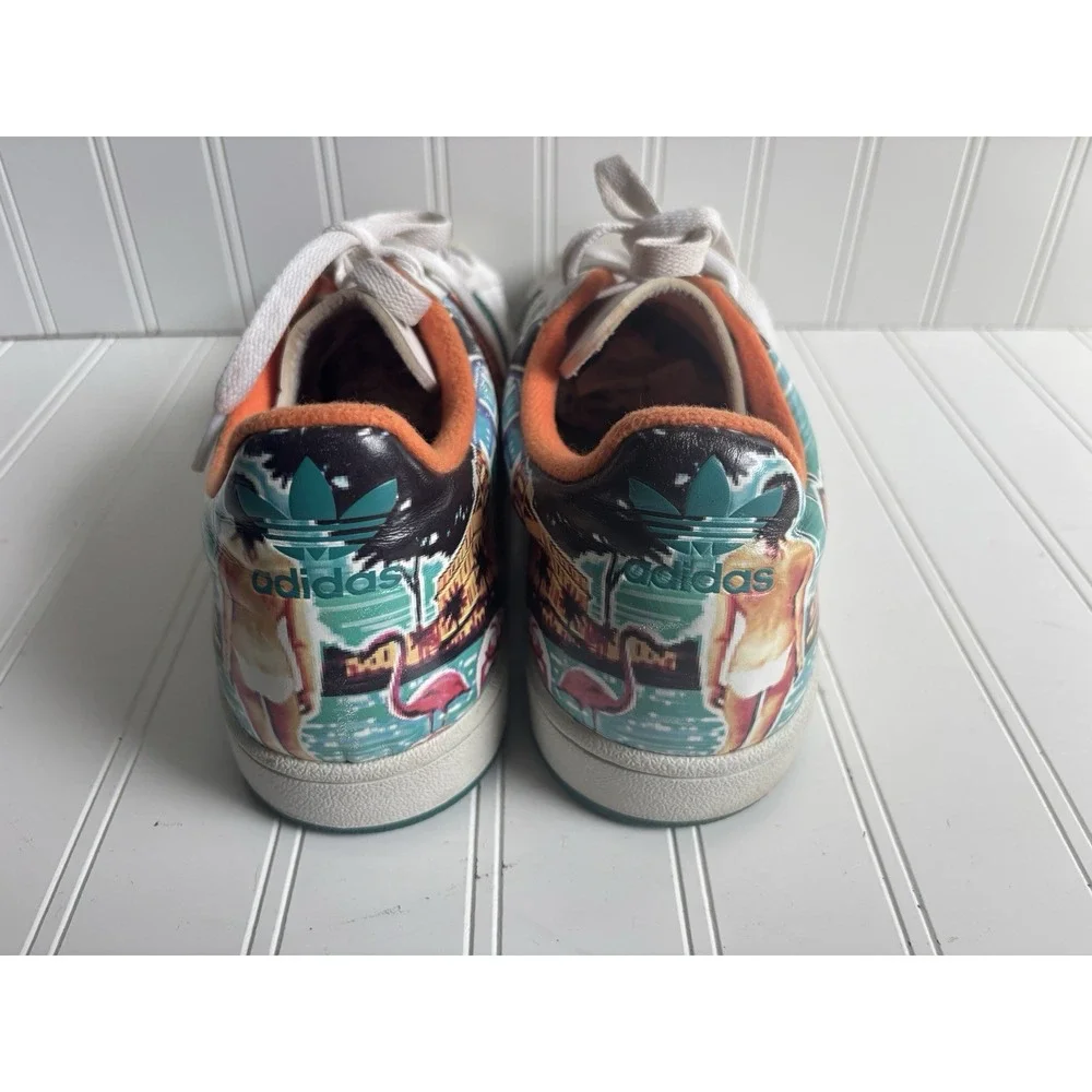 vintage mens Adidas‎ Lo City Miami Half Shells shoes sneakers 043557 10.5 M